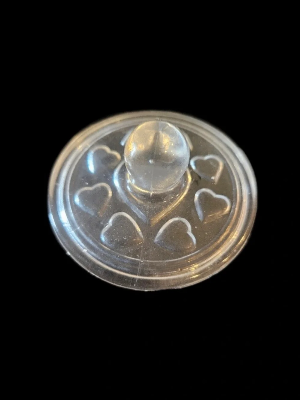 Vintage Pressed Glass Cookie Stamps – Set of 4